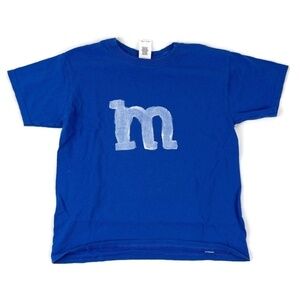 Gildan Boys Graphic Tshirt Blue Youth Small